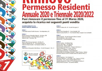 Permesso residenti 2020/2022